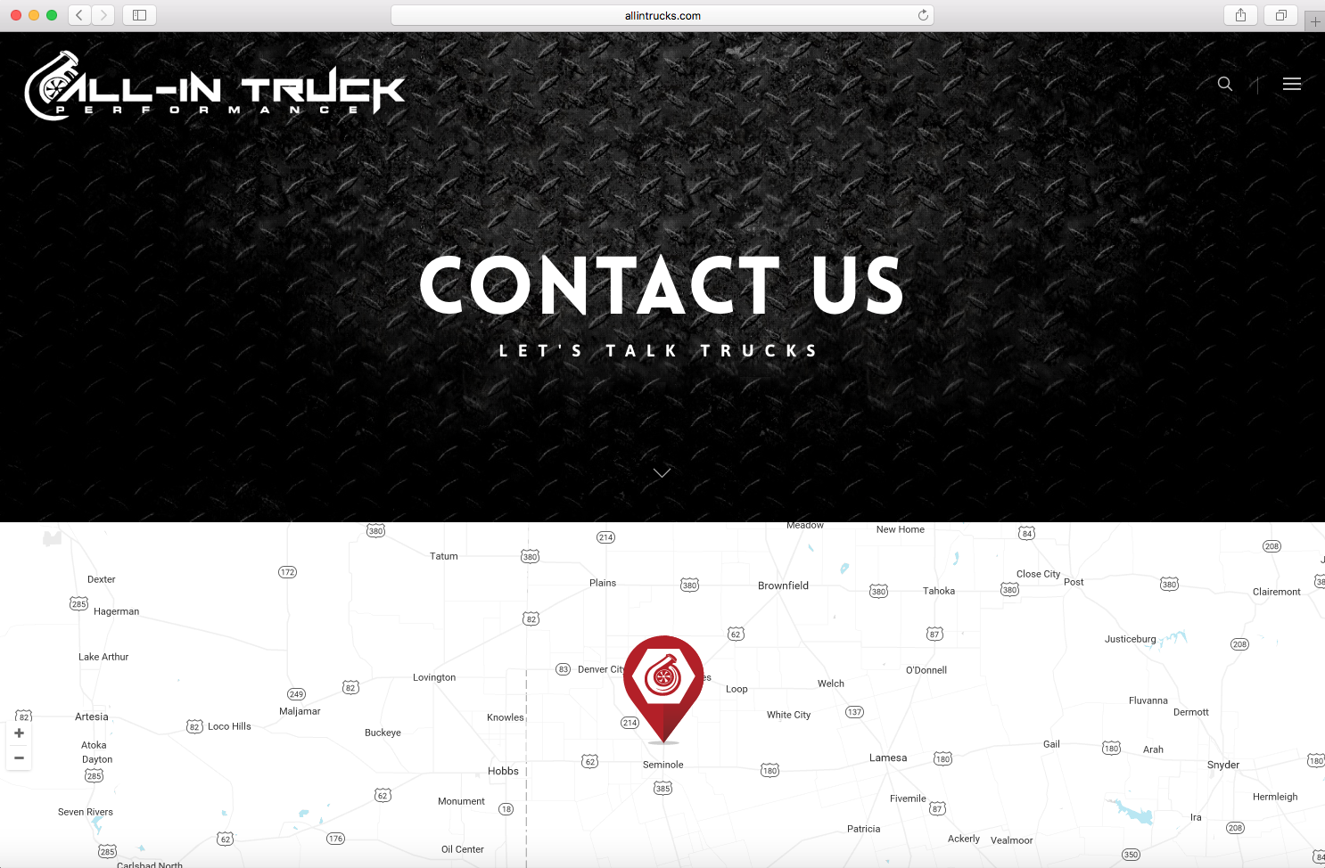 Website Design in Lubbock - Contract Cre8ive