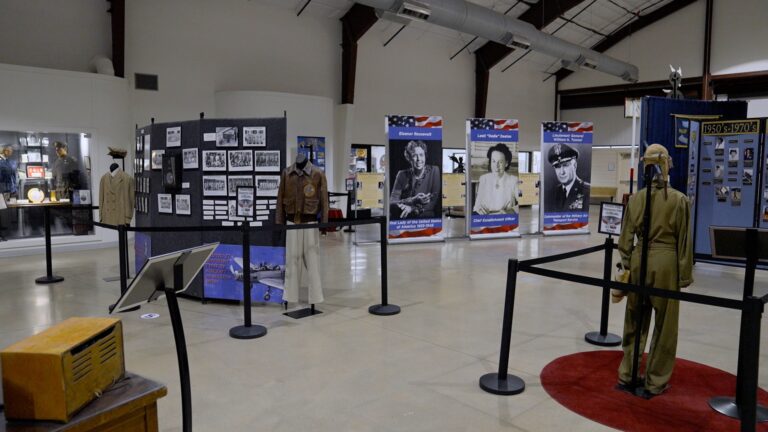 WASP Museum Interior still taken by a Lubbock videographer, Cre8ive