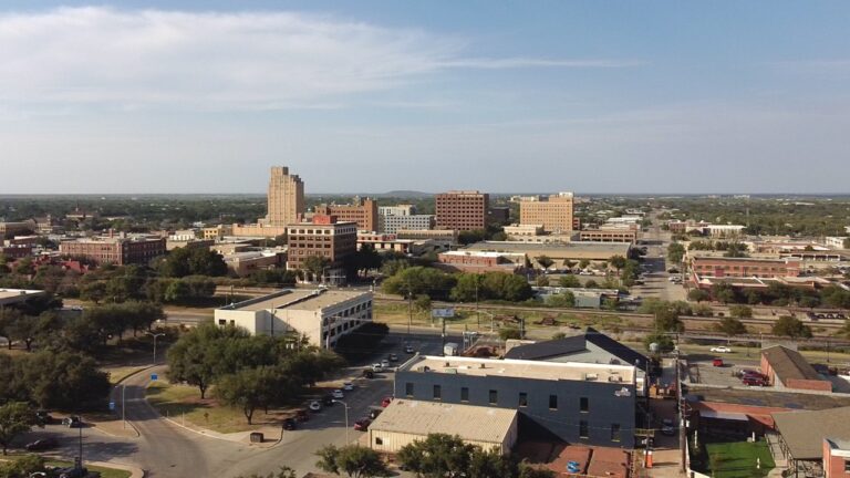 Drone photograph of Abilene Texas by the Digital Marketing team, Cre8ive
