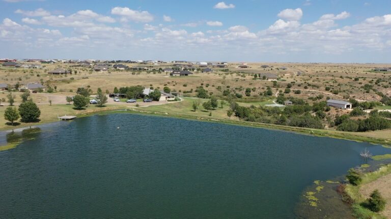 Drone videographer captures stunning lake near Amarillo