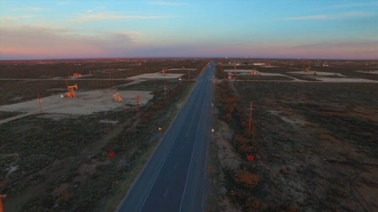 Drone Video of Midland county roads captured by the west Texas Video Production company, Cre8ive