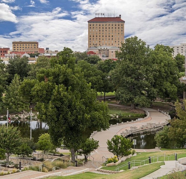 Downtown photo of San Angelo on the Website Design site for Cre8ive